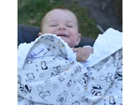 Erdei Mesék BabaPléd (atnracit kék vagy fehér minkyvel)