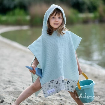 Menta Erdei Mesék Kapucnis StrandTörölköző (1,5 - 5 év)
