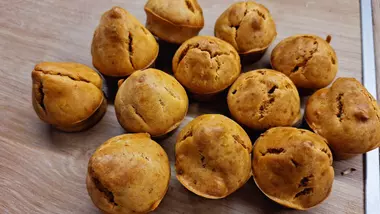 Aszalt paradicsomos mini muffin