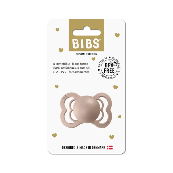 Púderrózsaszín BIBS SUPREME (0-6 hó)