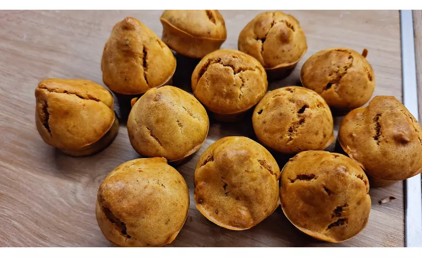 Aszalt paradicsomos mini muffin